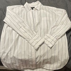 Banana Republic Oversized Button Up
